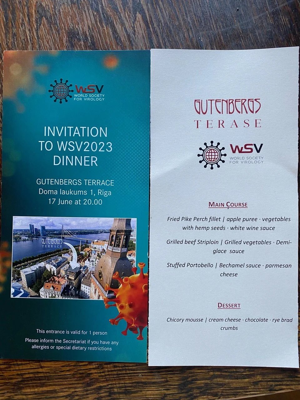 WSV2023 -Rīga Stradiņš University - Latvia |  D3- Gala Dinner